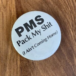 70's PMS Pin